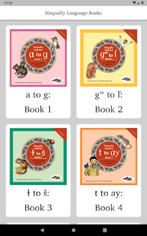 Nisqually Language Books Screenshot 2