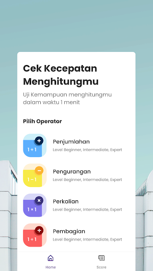 Calspeed: Tes kecepatan hitung Screenshot 1