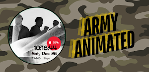 Animated Army Watch Face Screenshot 0