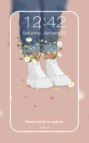 Cute Flower Wallpaper Screenshot 0