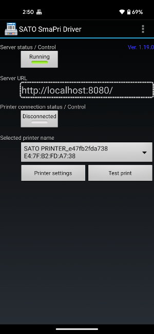 SmaPri Driver Screenshot 0