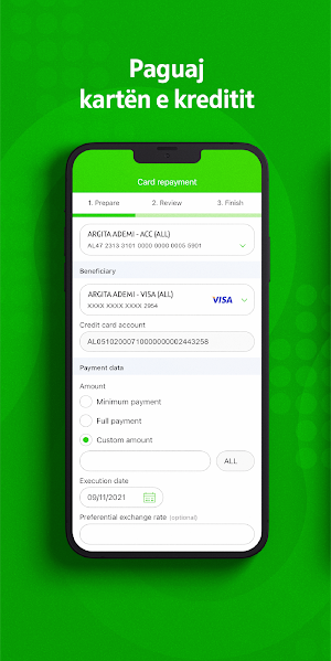 OTP Bank Alb Screenshot 1