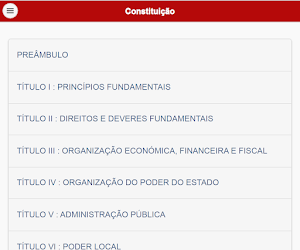 Constituição da Républica de Angola Screenshot 3