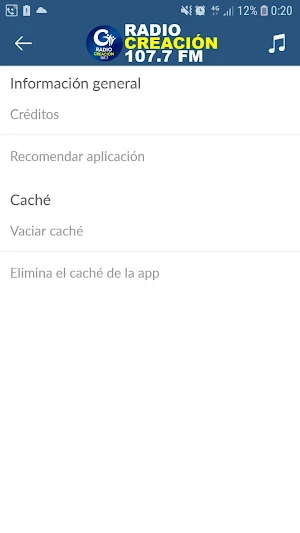 Radio Creación FM Screenshot 3