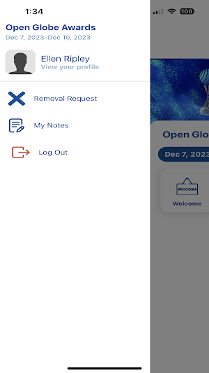 JCI Open Globe Events Screenshot 2