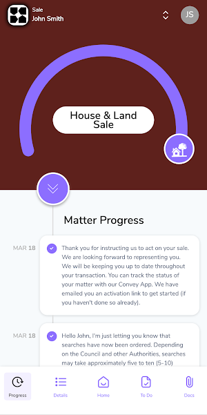Convey Legal Screenshot 2