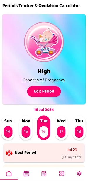 My Period Tracker & Ovulation Screenshot 2