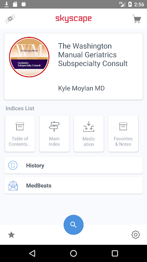 Washington Manual Geriatrics Subspecialty Consult Screenshot 0