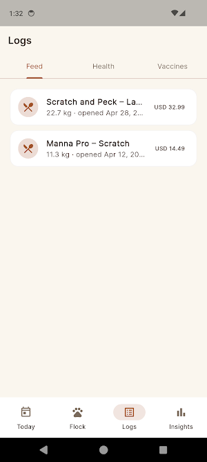 ChickKeep: Flock & Egg Tracker Screenshot 2