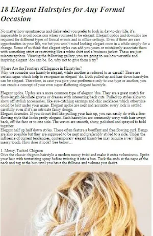 Wedding Hairstyles Tips Screenshot 3