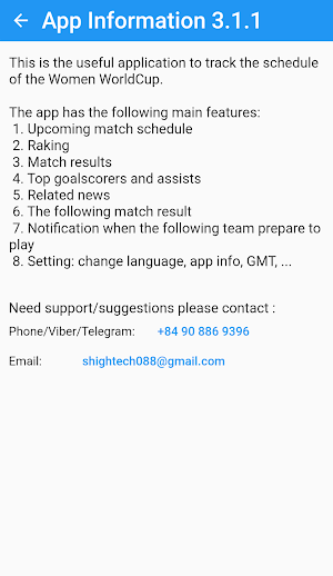 Women WorldCup Matches 2023 Screenshot 2