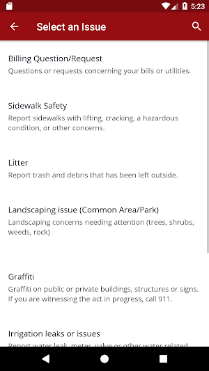 Red Rock Country Club HOA Screenshot 1