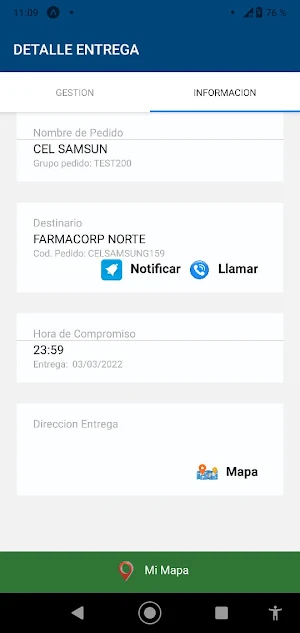 Gestion Ultima Milla Screenshot 3