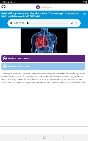 Oncologie.nu Screenshot 3