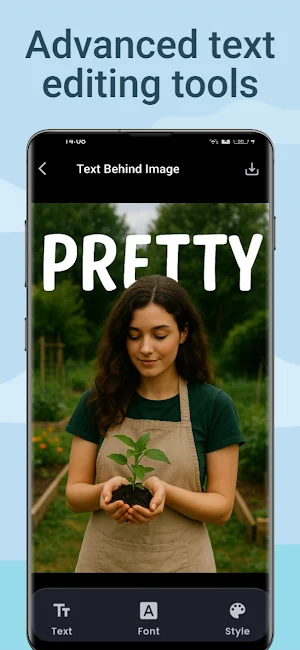 DepthText – Text Behind Image Screenshot 2