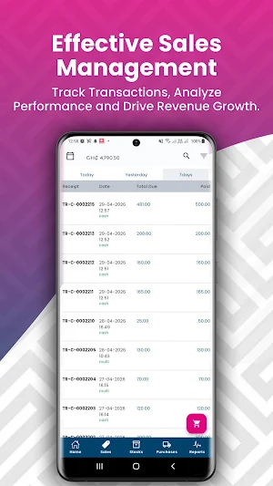 Marketlinepos Merchant Screenshot 1