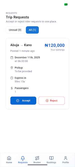 Vunoride Intercity Screenshot 3