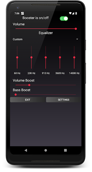 Speaker Booster with Bass Booster and Equalizer Screenshot 1