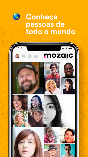 Mozaic: chat aleatório Screenshot 2