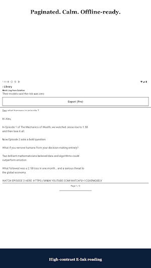 Inkletter: E-Ink Newsletter Screenshot 2