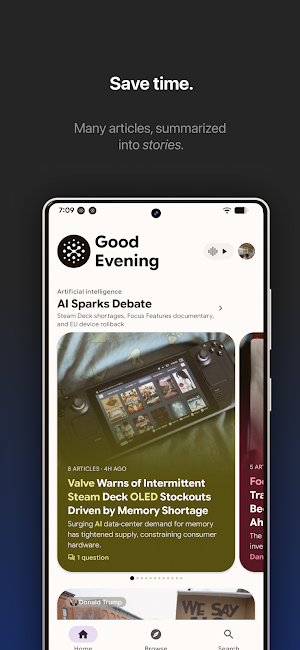 Particle News Screenshot 0