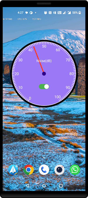 Noise Meter Widget & Shusher Screenshot 0