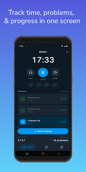 Question Practice Timer Screenshot 0