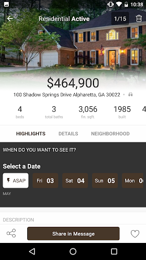 Harry Norman Realtors Screenshot 1