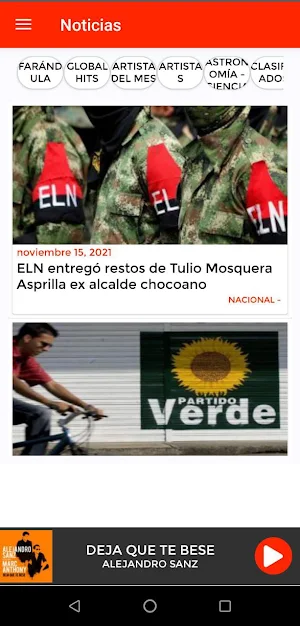 N RADIO COLOMBIA Screenshot 2