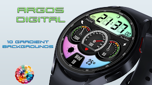 Argos Digital Watch Face screenshot 3