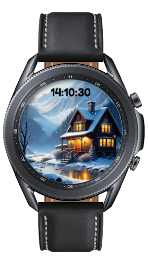 HSP Watch Face S7 SNOW Screenshot 3