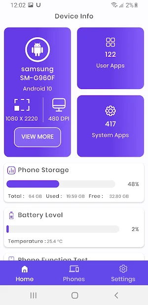 Device Info Screenshot 0