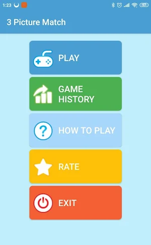 3 Picture Match - A Difficult  Screenshot 1