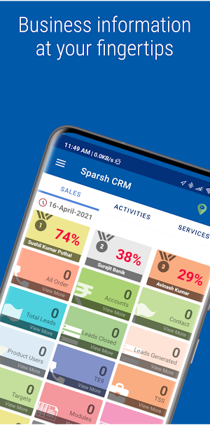Sparsh.CRM Screenshot 0