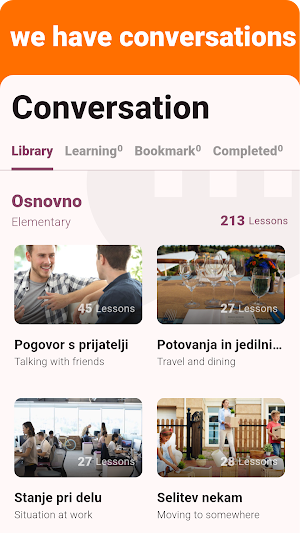 Slovenian - Listening Speaking Screenshot 1