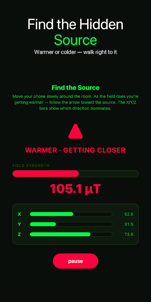 EMF Detector: Magnetic Field Screenshot 2