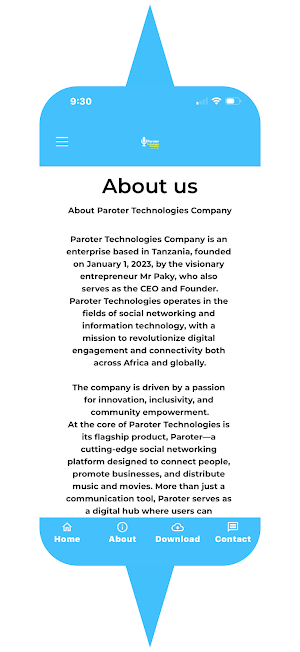 PTC | Brochure Screenshot 1