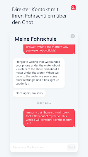 Manage your driving lessons Screenshot 3