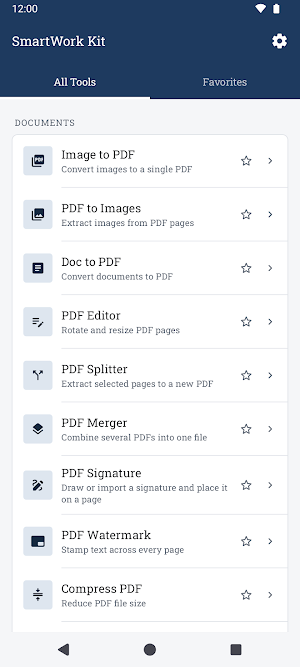 SmartWork Kit - Employee Tools Screenshot 1