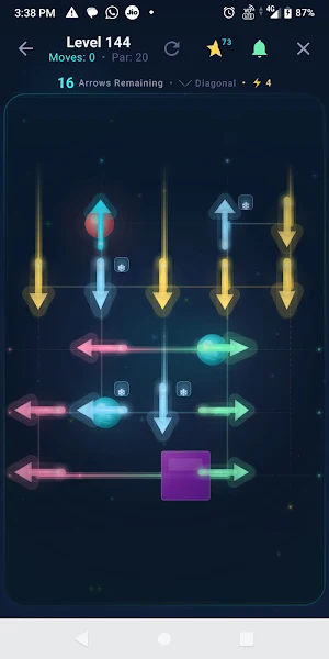 Arrow Puzzle Escape Brain Game Screenshot 1