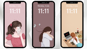 Cute Wallpapers For Girls Screenshot 1