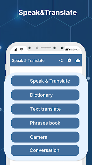 Voice Translator & Dictionary Screenshot 0
