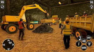 Coal Mining Game Excavator Sim Screenshot 1