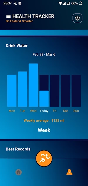 Health Tracker Screenshot 2