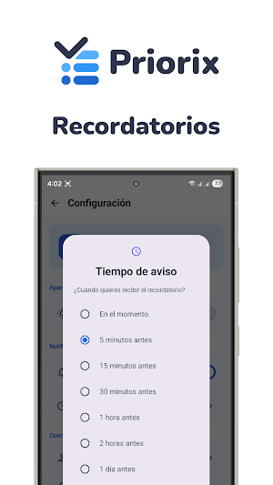 Priorix - To-Do, Tareas Screenshot 3