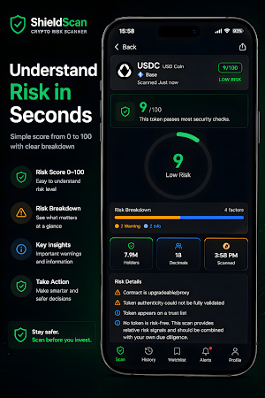 ShieldScan: Crypto RiskScanner Screenshot 1