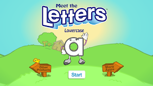 Meet the Letters - Lowercase Game Screenshot 0