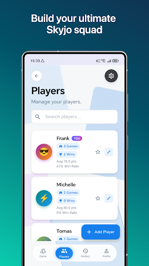 Skyjo Score Pro - Point Track Screenshot 3