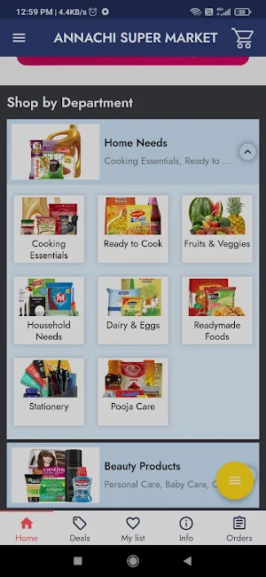 Annachi Supermarket Screenshot 0
