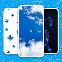 Blue Butterfly Wallpaper